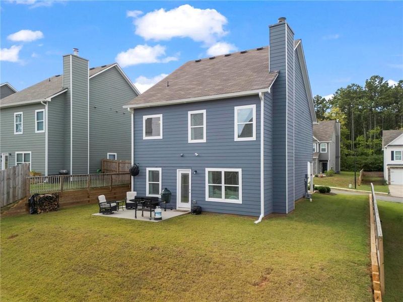 Front exterior of a new home in , Cartersville, GA, highlighting curb appeal (Image 18).