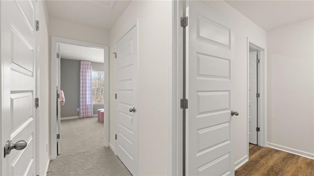 Furnished interior view inside a new home in Kingston Ranch at Lake Oconee, Buckhead (Image 13).