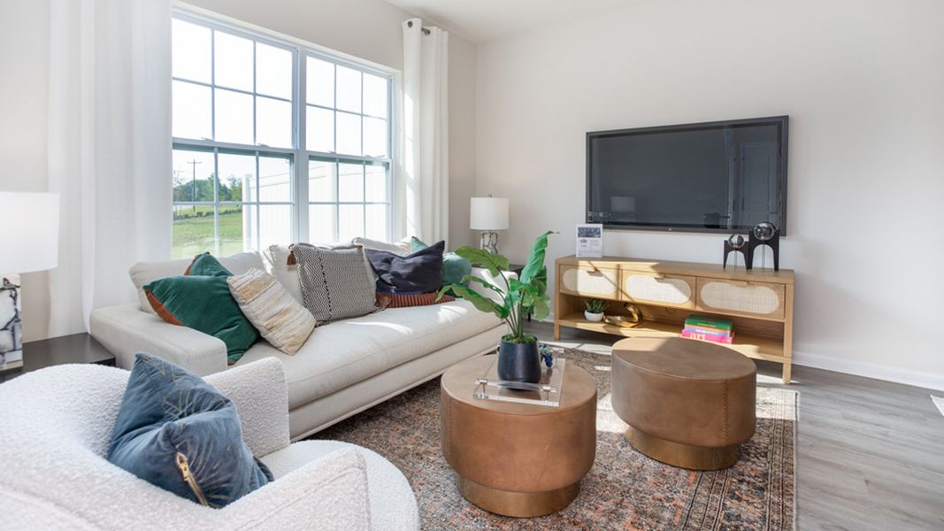 Furnished interior view inside a new home in Henley Ridge, Graham (Image 10).