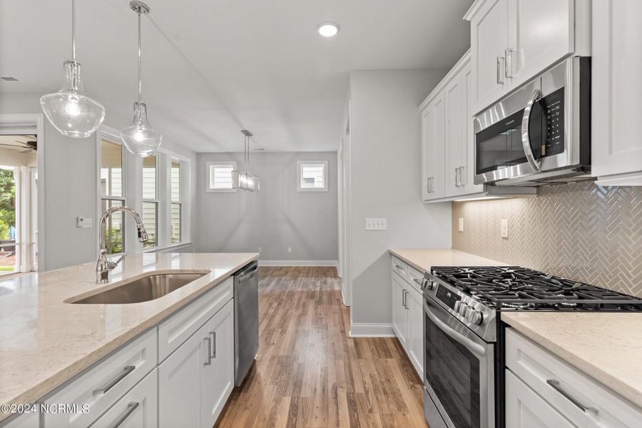 Furnished interior view inside a new home in East & Mason, Wilmington (Image 9). Furnished interior view inside a new home in East & Mason, Wilmington (Image 9).