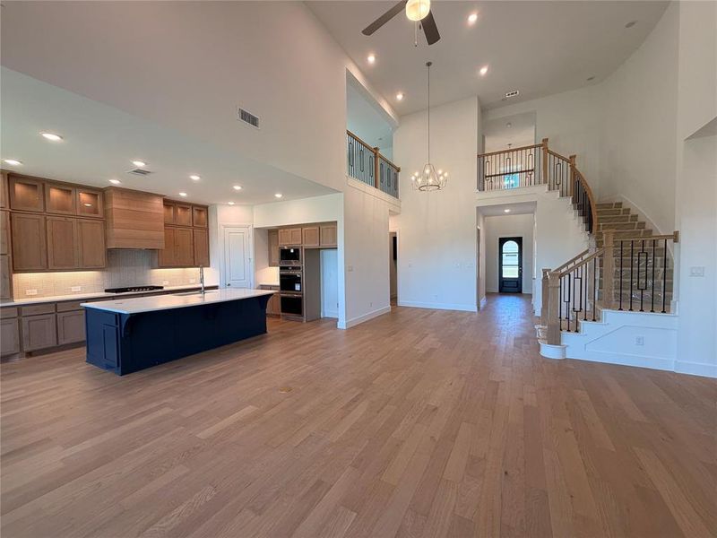 Furnished interior view inside a new home in Wildflower Ranch, Dish (Image 5).