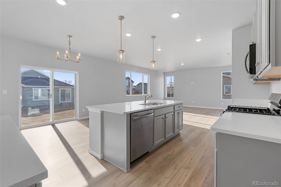 Furnished interior view inside a new home in Cherry Meadows, Brighton (Image 7).