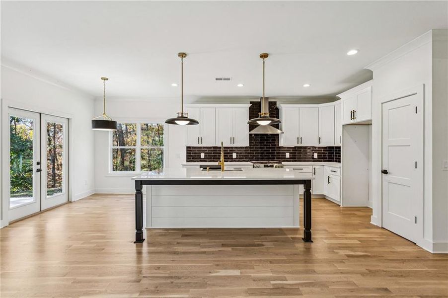 Furnished interior view inside a new home in , Marietta (Image 11). Furnished interior view inside a new home in , Marietta (Image 11).