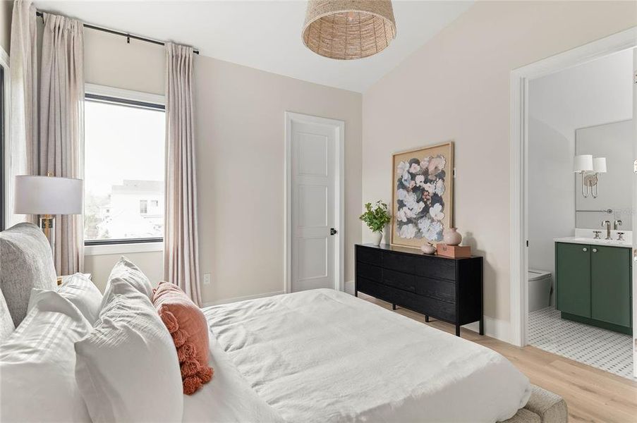 Furnished interior view inside a new home in , Winter Park (Image 52).