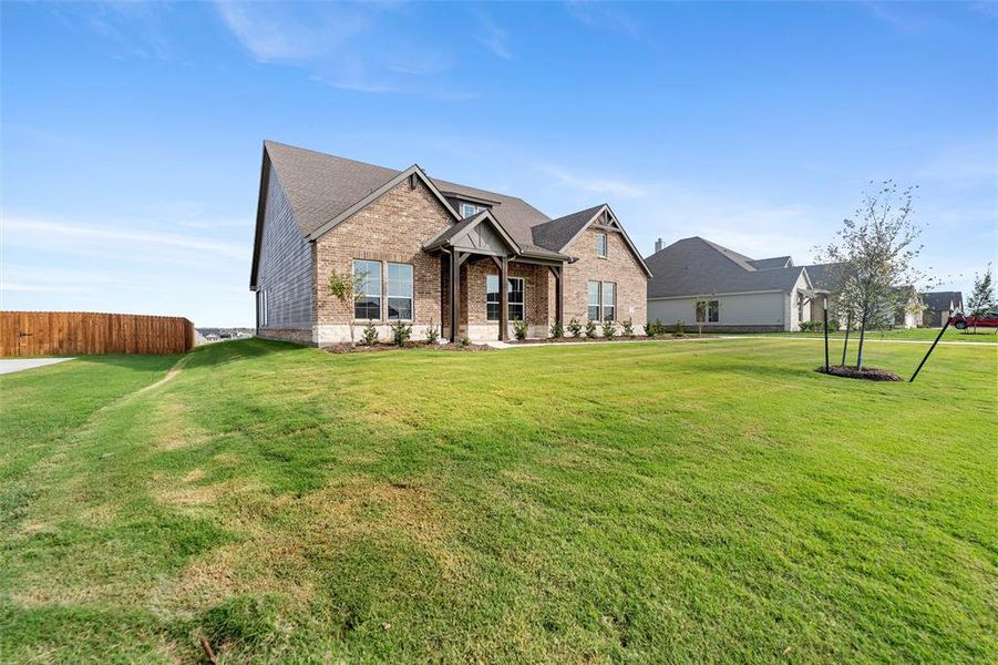 Exterior details and patio area of a home in Fairview Meadows, New Fairview (Image 20). Exterior details and patio area of a home in Fairview Meadows, New Fairview (Image 20).