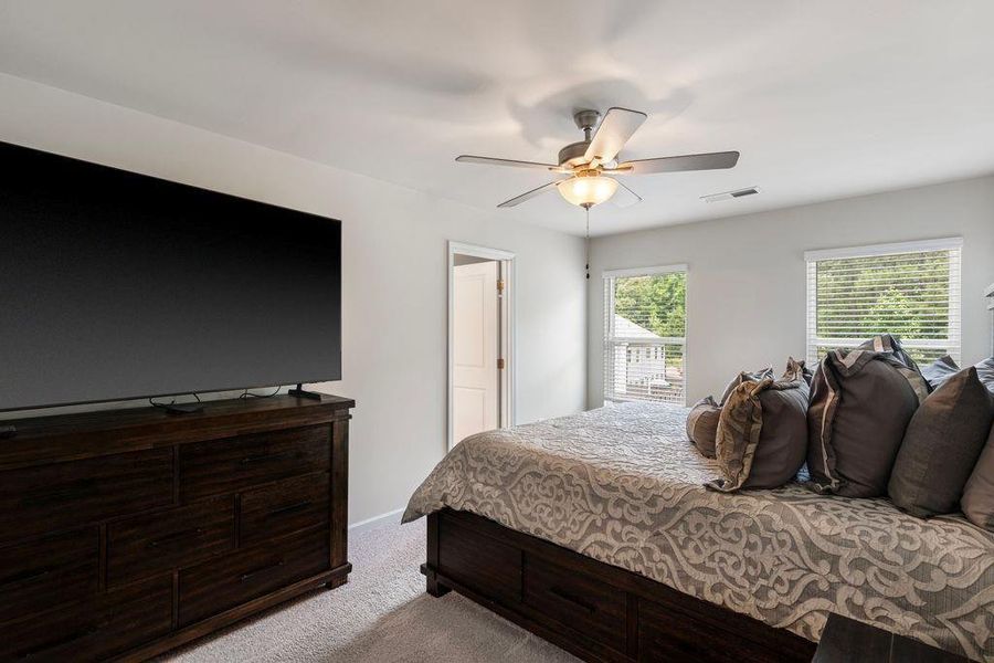 Furnished interior view inside a new home in , Hoschton (Image 15).