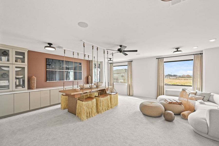 Furnished interior view inside a new home in Jubilee 45', 50', 70', Hockley (Image 51). Furnished interior view inside a new home in Jubilee 45', 50', 70', Hockley (Image 51).