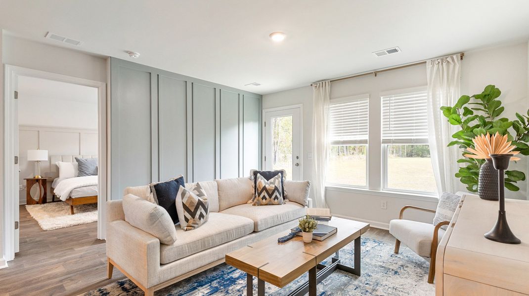 Furnished interior view inside a new home in Sheep Island, Summerville (Image 3).