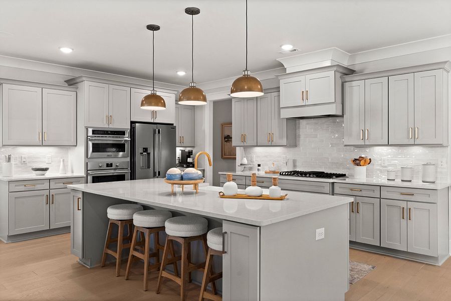 Representative furnished interior of a home built from the The Emerson by RobuckHomes in East & Mason, Wilmington (Image 10).