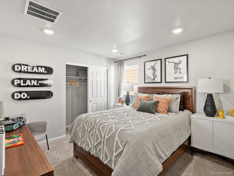 Furnished interior view inside a new home in , Aurora (Image 16).