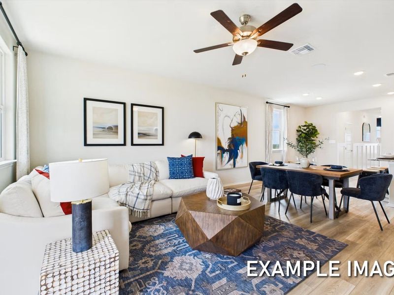 Furnished interior view inside a new home in Heartland, Heartland (Image 5).