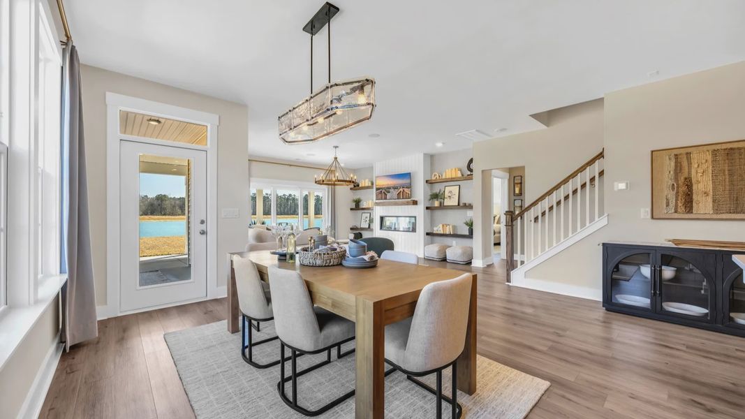 Furnished interior view inside a new home in Chestnut Farms, Longs (Image 6).