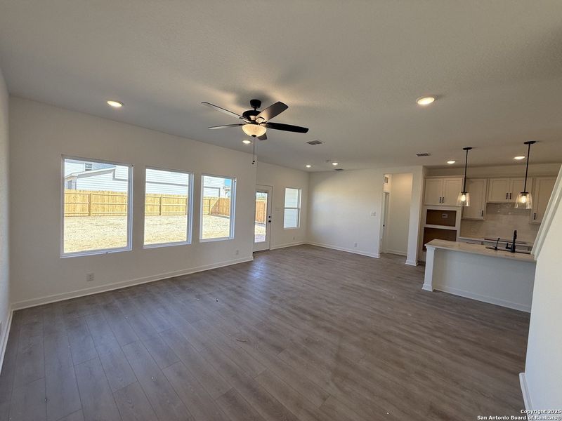 Spacious, unfurnished interior of a new home in The Preserve at the Wilder, Adkins (Image 24).