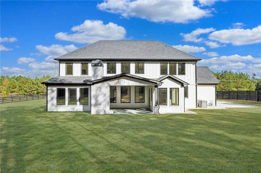 Exterior details and patio area of a home in , Dacula (Image 27).