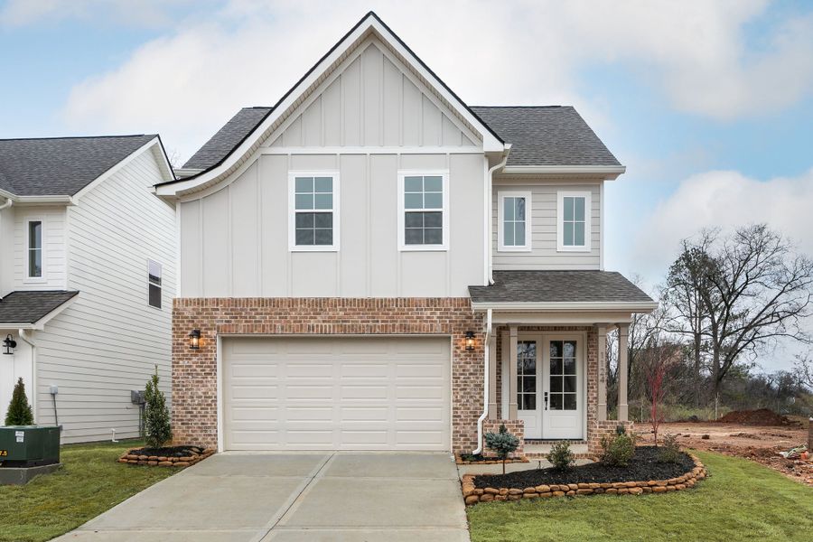Representative exterior photo of a completed home built from the The Arlington by Greentech Homes LLC in Storyvale, Hixson, TN (Image 2).