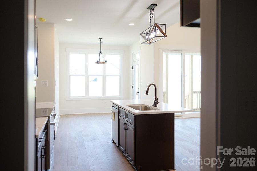 Furnished interior view inside a new home in , York (Image 9). Furnished interior view inside a new home in , York (Image 9).