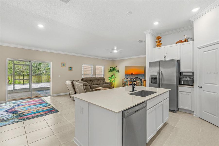 Furnished interior view inside a new home in The Parks at Edgewater, Edgewater (Image 10).