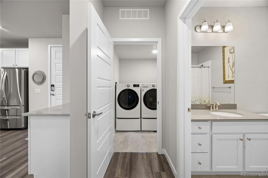 Furnished interior view inside a new home in , Parker (Image 18).