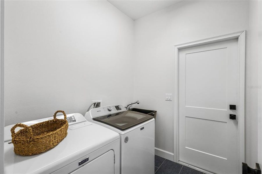 First Floor Laundry Room