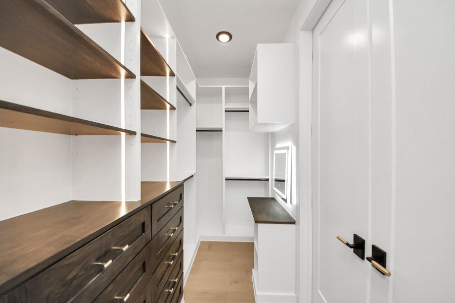 Furnished interior view inside a new home in , Stafford (Image 14).