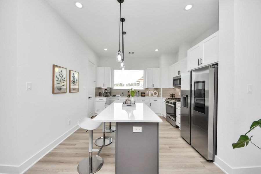 Furnished interior view inside a new home in , Houston (Image 18). Furnished interior view inside a new home in , Houston (Image 18).