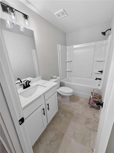 Furnished interior view inside a new home in , Gillsville (Image 9).