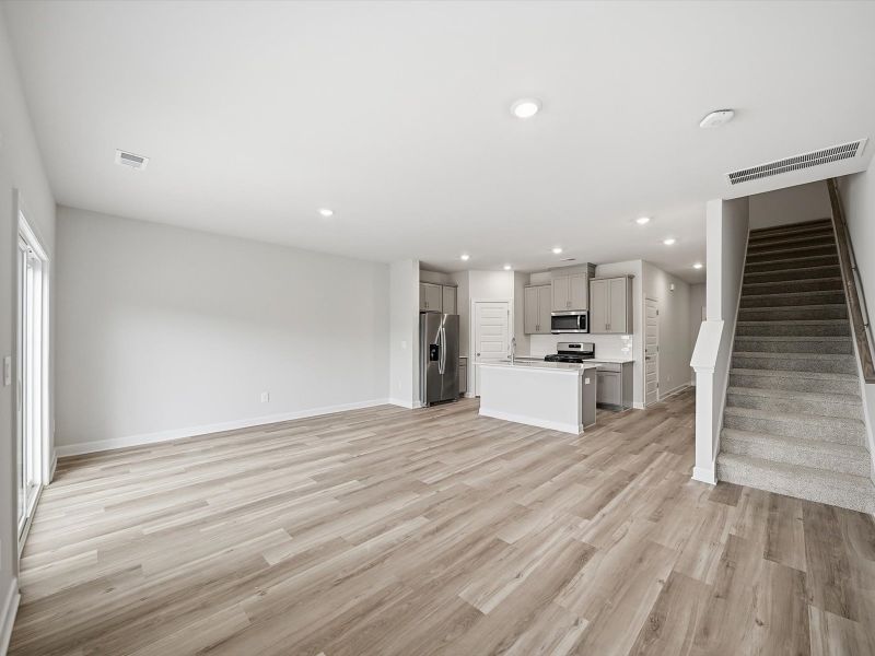 Spacious, unfurnished interior of a new home in Northbrook Village Townes, Taylors (Image 9).