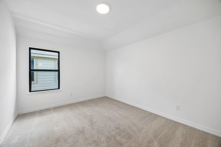 Spacious, unfurnished interior of a new home in Austin Point, Richmond (Image 21). Spacious, unfurnished interior of a new home in Austin Point, Richmond (Image 21).