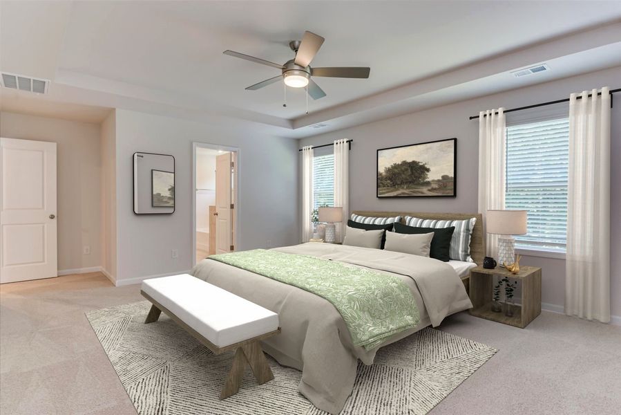 Representative furnished interior of a home built from the The Orchard by Stanley Martin Homes in Boykin Hills, Chapin (Image 12).