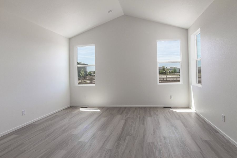 Representative unfurnished interior of a home built from the Morrison by Hartford Homes in Trailside, Timnath (Image 21).