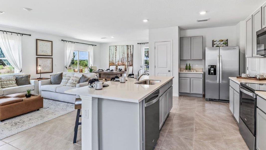 Furnished interior view inside a new home in , Land O' Lakes (Image 4).