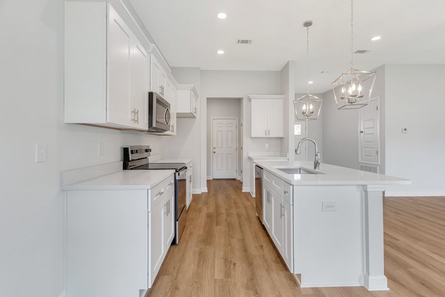 Furnished interior view inside a new home in , Crestview (Image 8).