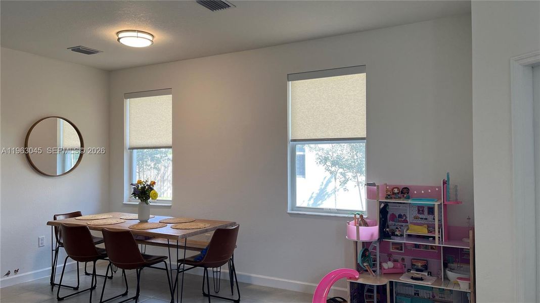 Furnished interior view inside a new home in , Miami (Image 12). Furnished interior view inside a new home in , Miami (Image 12).