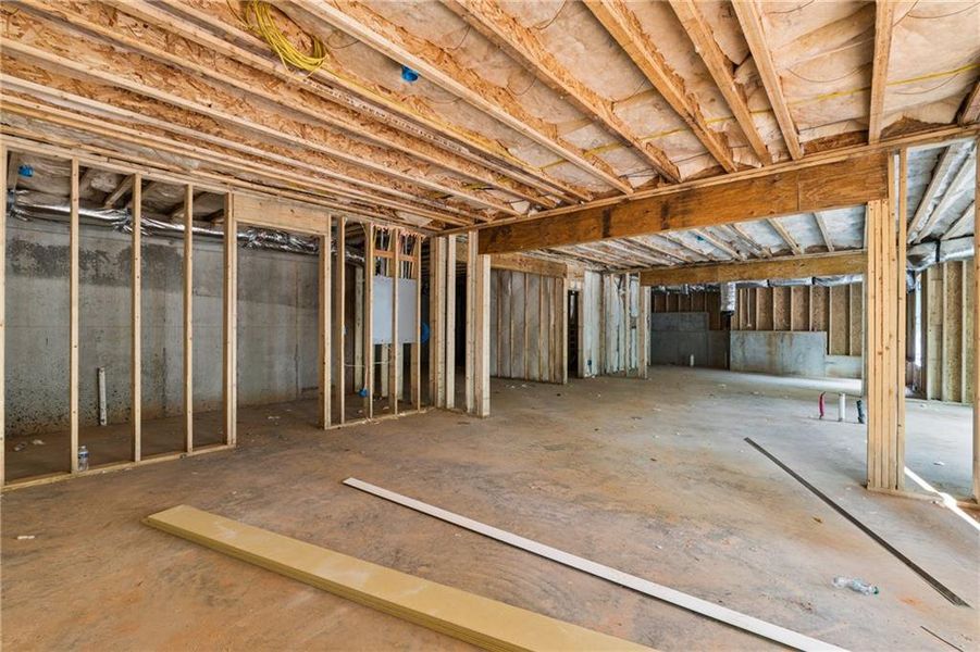 In-progress construction of a new home in , Hoschton, GA (Image 24).