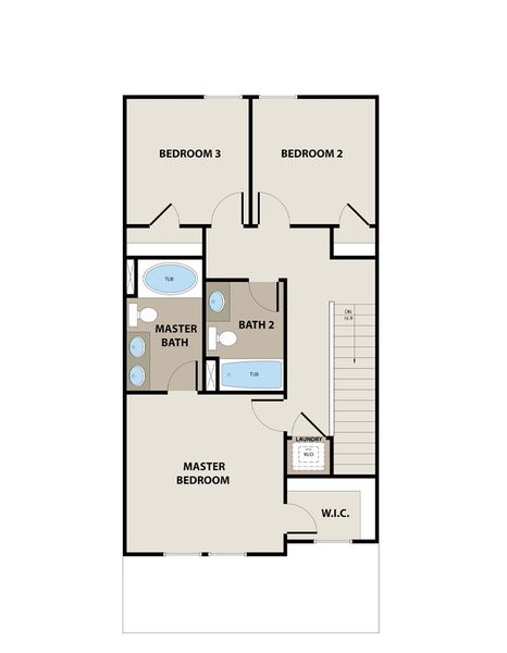 2D floor plan layout for the Gabrielle by Peachtree Building Group in Morning Creek Forest, Atlanta, GA (Image 3). 2D floor plan layout for the Gabrielle by Peachtree Building Group in Morning Creek Forest, Atlanta, GA (Image 3).