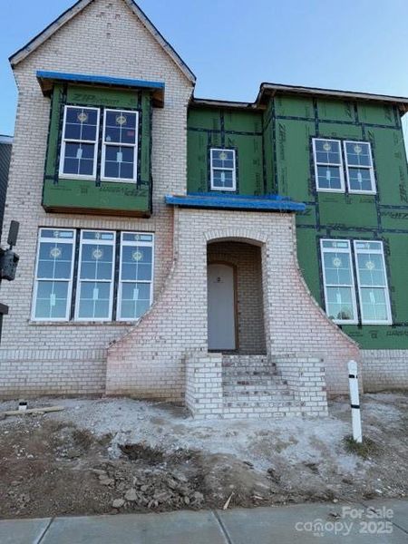 In-progress construction of a new home in , Davidson, NC (Image 37).