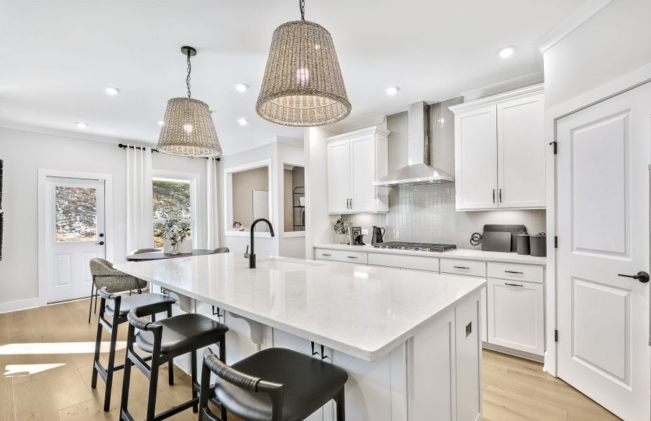 Representative furnished interior of a home built from the Woodward by Pulte Homes in Riversprings, Dacula (Image 8).