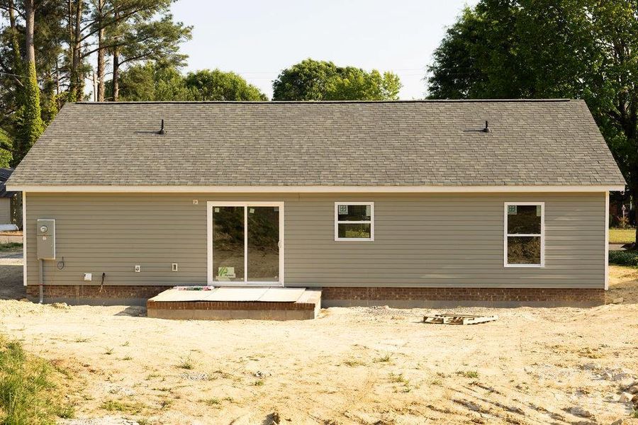 Exterior details and patio area of a home in , Albemarle (Image 5).