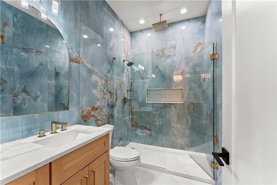 Furnished interior view inside a new home in , Lawrenceville (Image 81).