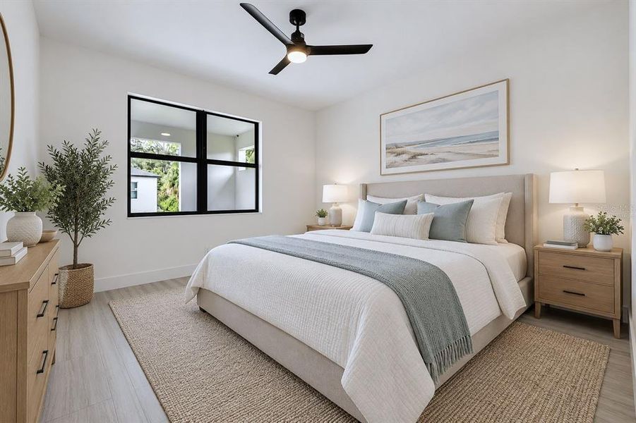 Furnished interior view inside a new home in , Port Charlotte (Image 14).