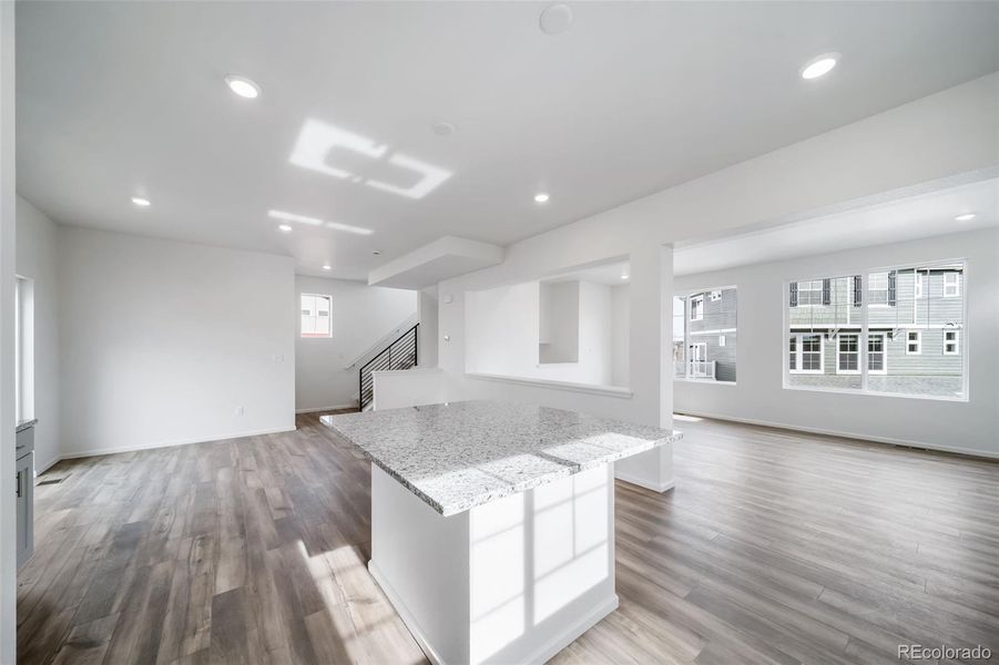 Furnished interior view inside a new home in Erie Highlands, Erie (Image 5).