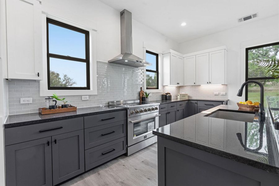 Furnished interior view inside a new home in , Spicewood (Image 16). Furnished interior view inside a new home in , Spicewood (Image 16).