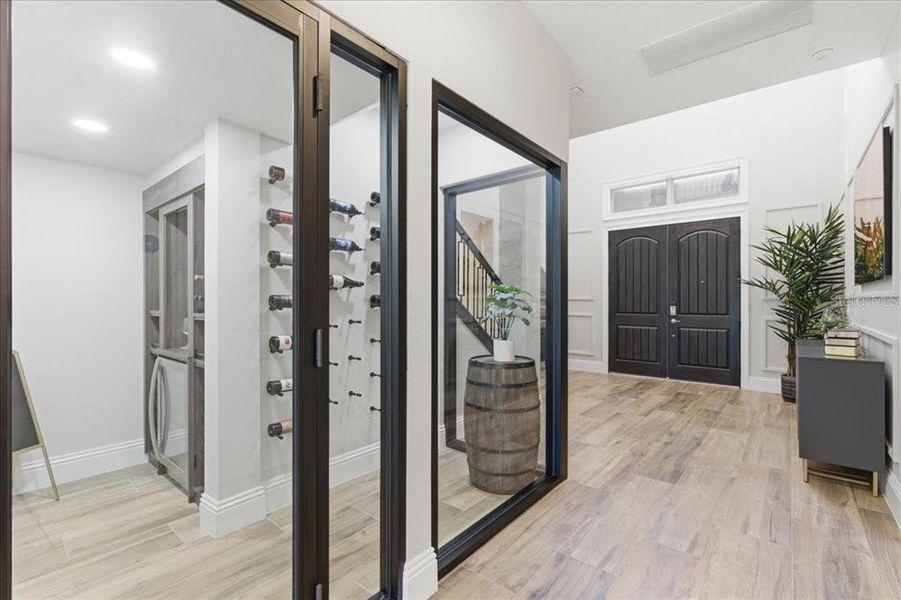 Furnished interior view inside a new home in , Orlando (Image 38).