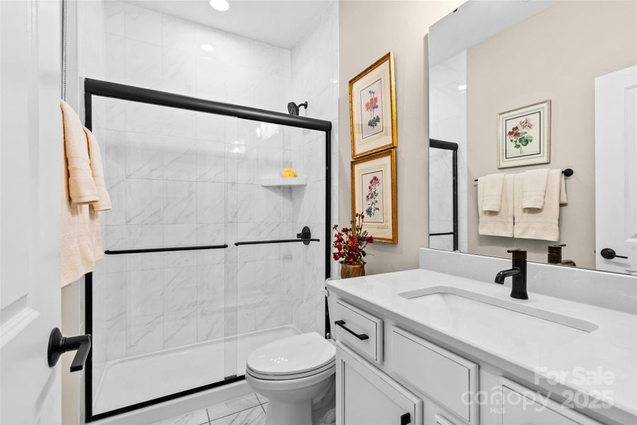 Furnished interior view inside a new home in , Matthews (Image 29). Furnished interior view inside a new home in , Matthews (Image 29).