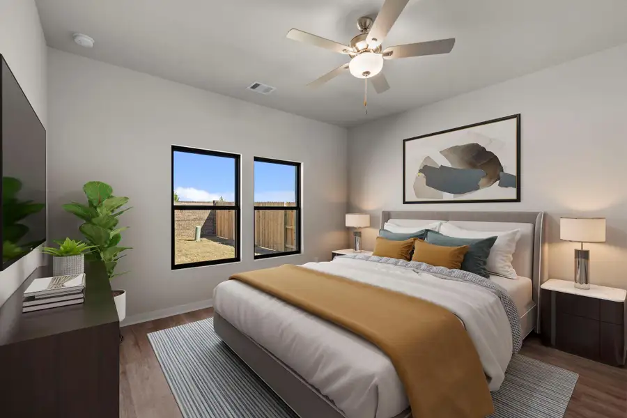 Furnished interior view inside a new home in Cypress Green, Hockley (Image 11).