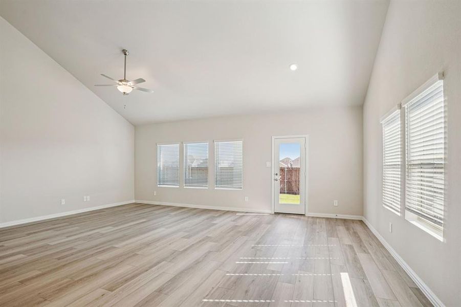 Photo is not of the actual home, but is an inspirational photo of builder’s model home and may depict options, furnishings, and/or decorator features that are not included.