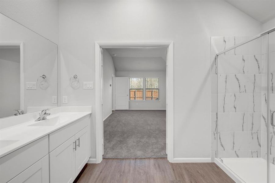 Furnished interior view inside a new home in ValleyBrooke, Mesquite (Image 7).
