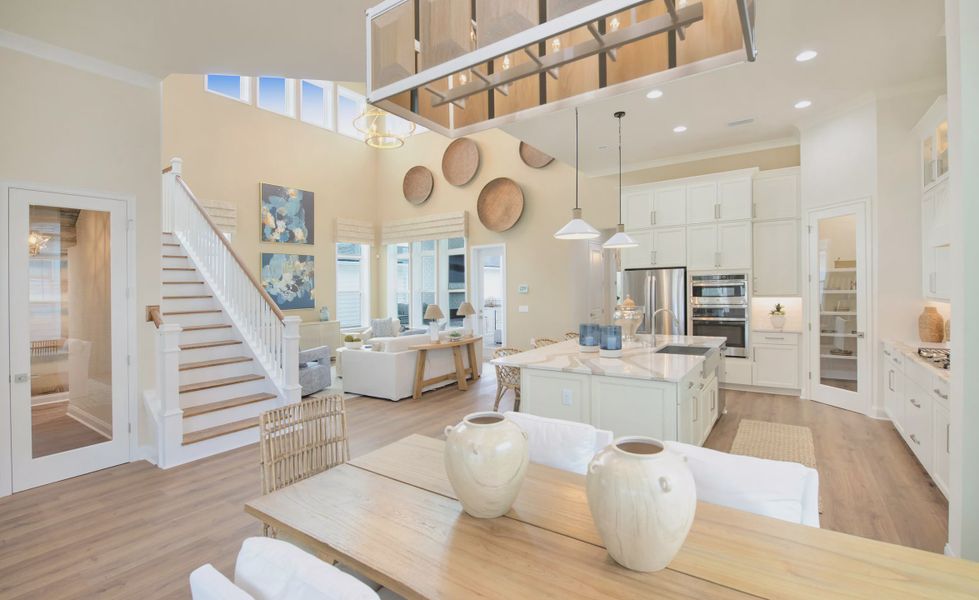 Furnished interior view inside a new home in Oakmont, Gainesville (Image 28). Furnished interior view inside a new home in Oakmont, Gainesville (Image 28).