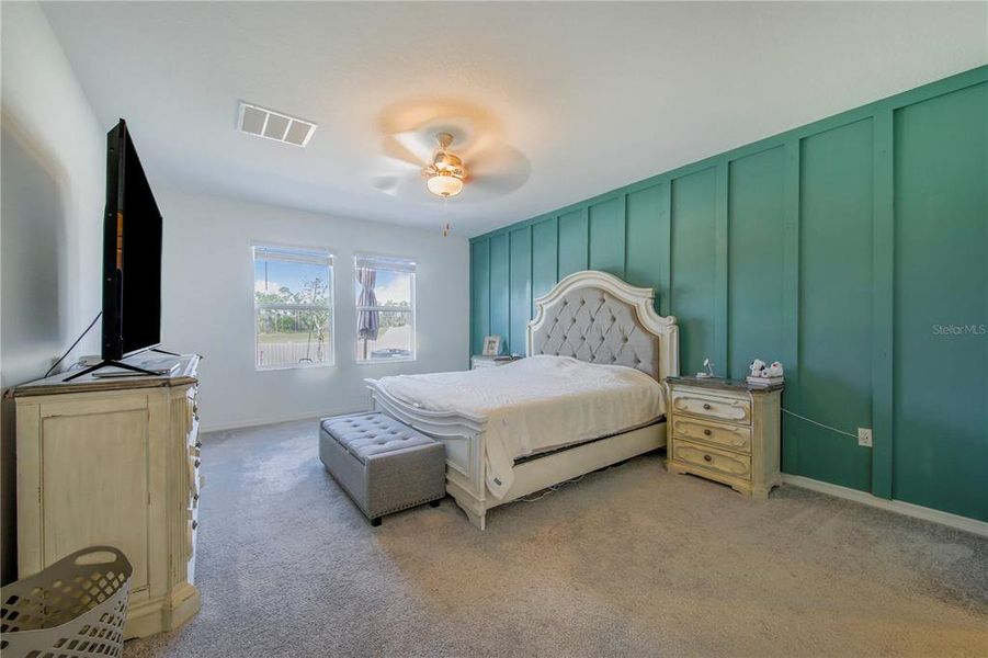 Furnished interior view inside a new home in Wind Meadows South, Bartow (Image 18).