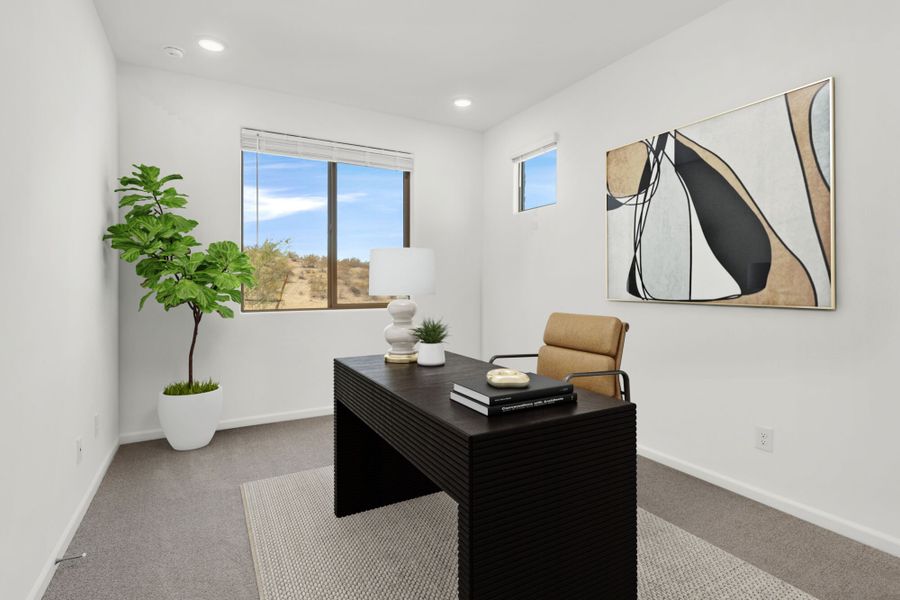 Furnished interior view inside a new home in Silverbell Ridge, Marana (Image 7).